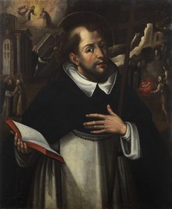 ARTISTA DEL XVIII SECOLO - San Domenico di Guzman.
