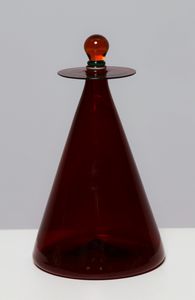 OHIRA YOICHI (n. 1946) : Bottiglia  - Asta ASTA 275 - VETRI DI MURANO E CERAMICHE - Associazione Nazionale - Case d'Asta italiane
