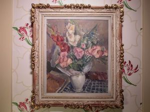 MARIO DISERTORI - Vaso di fiori 1949