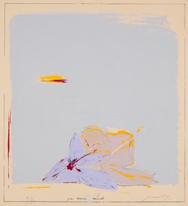 Piero Guccione : Per Edward Munch  - Asta Grafica Internazionale e multipli d'Autore - Associazione Nazionale - Case d'Asta italiane