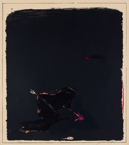 Piero Guccione : Per Edward Munch  - Asta Grafica Internazionale e multipli d'Autore - Associazione Nazionale - Case d'Asta italiane