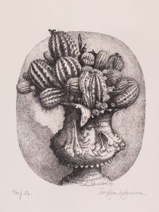 LINO BIANCHI BARRIVIERA - Vaso di cactus