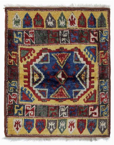 Eccezionale tappeto Konia, Anatolia fine XIX secolo  - Asta Tappeti Antichi - Associazione Nazionale - Case d'Asta italiane