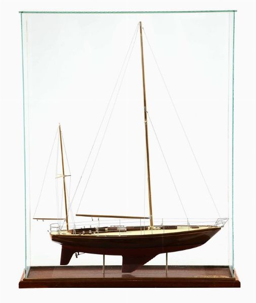 Modellino del cutter Isabella, Italia XX secolo  - Asta Arte Marinara - Associazione Nazionale - Case d'Asta italiane
