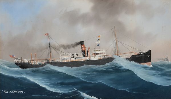 Ritratto della SS Exmouth  - Asta Arte Marinara - Associazione Nazionale - Case d'Asta italiane