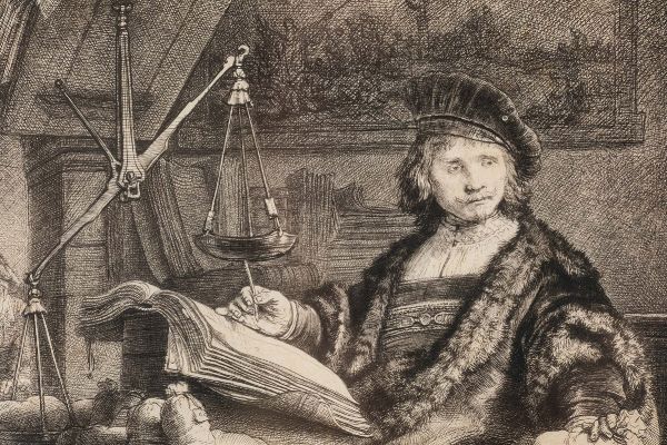 van Rijn Rembrandt : Ritratto di Jan Uytenbogaert, il pesatore doro  - Asta Dipinti Antichi - Associazione Nazionale - Case d'Asta italiane
