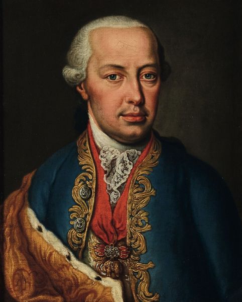 Ritratto dell'Imperatore Leopoldo II d'Asburgo Lorena  - Asta Dipinti Antichi - Associazione Nazionale - Case d'Asta italiane