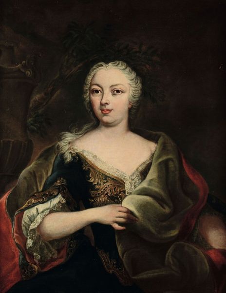 Ritratto della Contessa Anna de Batthyny  - Asta Dipinti Antichi - Associazione Nazionale - Case d'Asta italiane