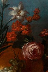 Claudot Jean Baptiste : Natura morta con vaso di fiori  - Asta Dipinti Antichi - Associazione Nazionale - Case d'Asta italiane