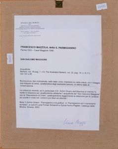 Mazzola detto il Parmigianino Girolamo Francesco : San Giacomo Maggiore  - Asta Dipinti Antichi - Associazione Nazionale - Case d'Asta italiane