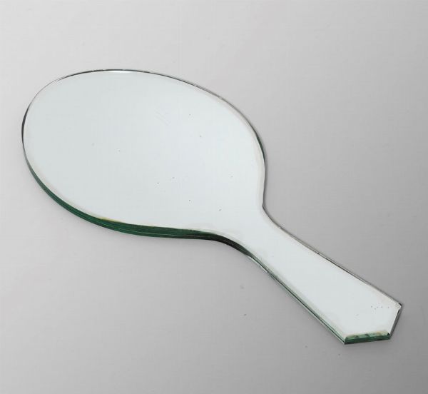 Specchio in vetro molato.  - Asta Design Lab - Associazione Nazionale - Case d'Asta italiane
