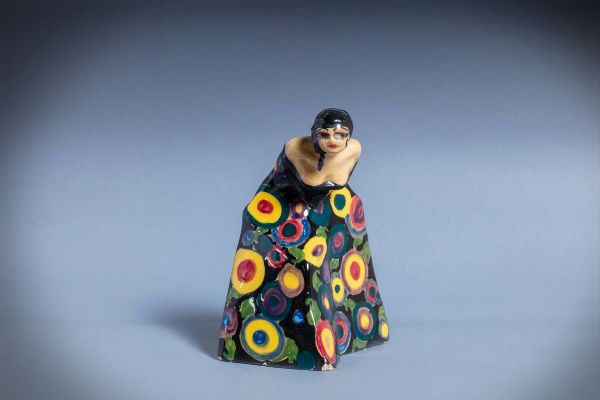 Scultura in ceramica smaltata, La Salamandra, Roma anni '40  - Asta Incanti d'Arte - Associazione Nazionale - Case d'Asta italiane