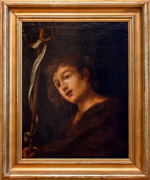 Scuola veneta, secolo XVIII : San Giovanni Battista  - Asta Incanti d'Arte - Associazione Nazionale - Case d'Asta italiane