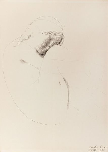 Emilio Greco : Nudo di donna, 1974  - Asta Incanti d'Arte - Associazione Nazionale - Case d'Asta italiane