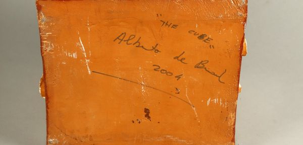 DE BRAUD ALBERTO (n. 1959) : The cube.  - Asta ASTA 282 - ARTE MODERNA E CONTEMPORANEA (online) - Associazione Nazionale - Case d'Asta italiane