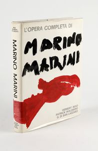 MARINI MARINO (1901 - 1980) : L'opera completa di Marino Marini.  - Asta ASTA 282 - ARTE MODERNA E CONTEMPORANEA (online) - Associazione Nazionale - Case d'Asta italiane