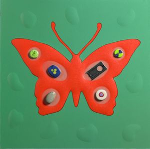 NUCARA RENZO (n. 1955) - Butterfly effect.