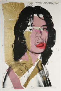 WARHOL ANDY (1928 - 1987) - Mick Jagger.