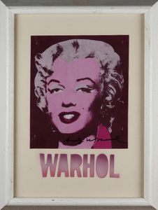 WARHOL ANDY (1928 - 1987) - (Attribuitto a.) Marilyn.