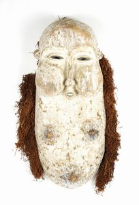 Arte africana - Monumentale maschera kakungu, Suku R.D.Congo