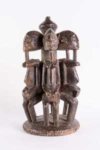 Arte africana - Altare con figure femminili, Dogon Mali