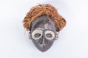 Arte africana - Maschera zoomorfa, Chokwe Angola/R.D. Congo