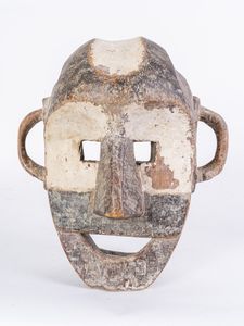Arte africana - Maschera rituale, Boa R.D. Congo
