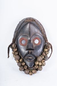Arte africana - Maschera gunye ge, Dan  Costa d'Avorio
