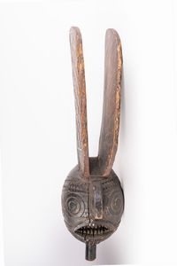 Arte africana - Maschera a doppia cresta, Winiama Burkina Faso