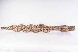Arte africana - Maschera serpente doho, Bwa Burkina Faso