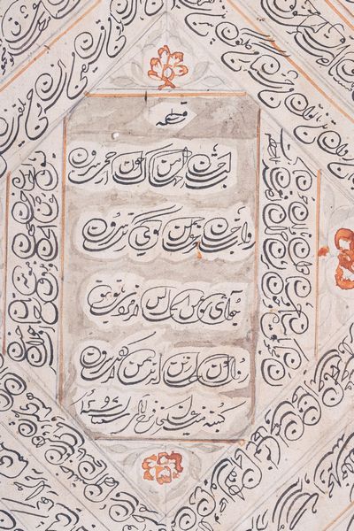 Arte Islamica : Calligrafia persiana firmata Mirza Ali Khan Farah e datata mese di Shaban 1290 AH (1873 AD)  - Asta ASTA 286 - ARTE ISLAMICA E INDIANA include dipinti orientalisti - Associazione Nazionale - Case d'Asta italiane