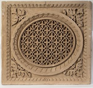 Arte Islamica - Jali in arenaria  India Mogul, XIX secolo