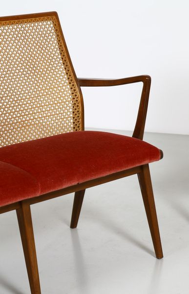 AKERBLOM BENGT (XX) : Salotto composto da un divano, due poltrone e due sedie  - Asta ASTA 284 - DESIGN (online) - Associazione Nazionale - Case d'Asta italiane