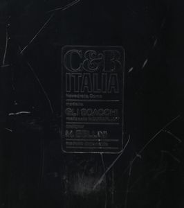 BELLINI MARIO (n. 1935) : Tavolini componibili (3)  - Asta ASTA 284 - DESIGN (online) - Associazione Nazionale - Case d'Asta italiane