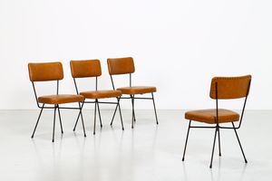 STUDIO BBPR (BANFI, BELGIOIOSO, PERESSUTTI, ROGERS) - Quattro sedie (4)