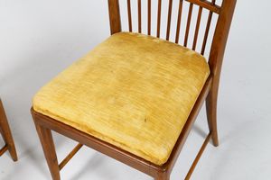 BUFFA PAOLO (1903 - 1970) : (Nello stile di.) Dieci sedie (10)  - Asta ASTA 284 - DESIGN (online) - Associazione Nazionale - Case d'Asta italiane
