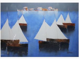Lido Bettarini - Marina con barche a vela