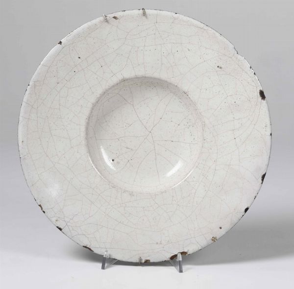 Cinque piatti  Sassuolo, XVIII secolo  - Asta Ceramiche - Asta a Tempo - Associazione Nazionale - Case d'Asta italiane