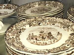 Servizio da tavola Laveno, seconda met del XIX secolo  - Asta Ceramiche - Asta a Tempo - Associazione Nazionale - Case d'Asta italiane