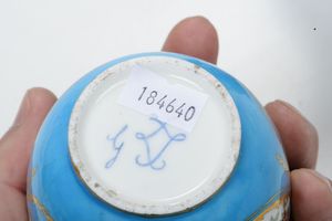 Lattiera e zuccheriera Francia, seconda met del XIX secolo  - Asta Ceramiche - Asta a Tempo - Associazione Nazionale - Case d'Asta italiane