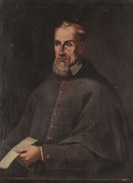 Ritratto di cardinale con lettera  - Asta Dipinti Antichi - Asta a Tempo - Associazione Nazionale - Case d'Asta italiane