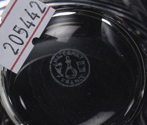 Servizio di bicchieri Baccarat e brocca in cristallo  - Asta Antiquariato III - Asta a Tempo - Associazione Nazionale - Case d'Asta italiane