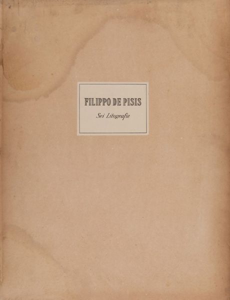 DE PISIS FILIPPO : Filippo De Pisis (1896-1956)  - Asta Arte Moderna e Contemporanea - Asta a Tempo - Associazione Nazionale - Case d'Asta italiane