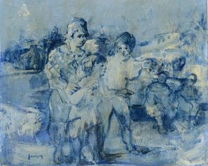 Jansem Jean - Arlecchino e bambini