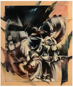 Dal Monte Mario Guido - Peinture, 1959