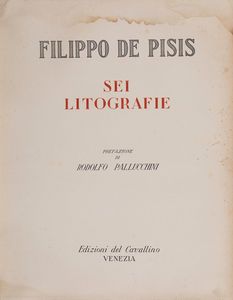 DE PISIS FILIPPO : Filippo De Pisis (1896-1956)  - Asta Arte Moderna e Contemporanea - Asta a Tempo - Associazione Nazionale - Case d'Asta italiane