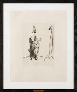 CHAGALL MARC : Der Rabbi, 1922  - Asta Arte Moderna e Contemporanea - Asta a Tempo - Associazione Nazionale - Case d'Asta italiane