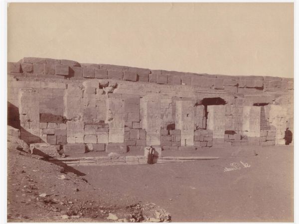 Abydos Front Side of the Temple  - Asta Fotografie tra Ottocento e Novecento - Associazione Nazionale - Case d'Asta italiane