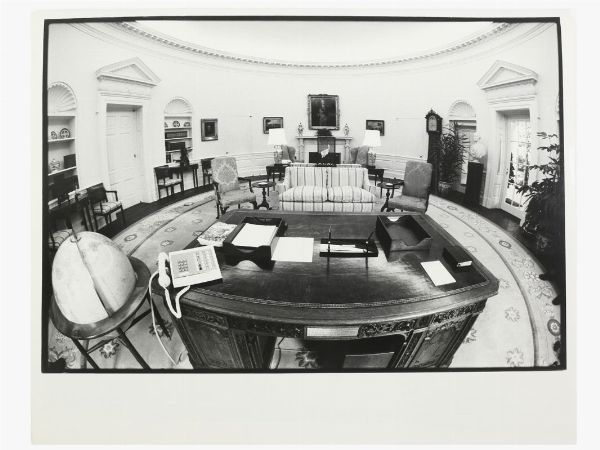 David Burnett : Oval Office White House Washington D.C. 1980  - Asta Fotografie tra Ottocento e Novecento - Associazione Nazionale - Case d'Asta italiane
