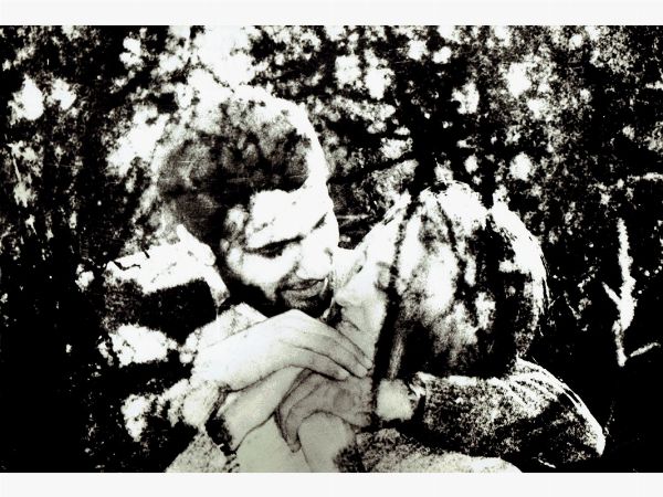 Mario Giacomelli : Giovane coppia 1971  - Asta Fotografie tra Ottocento e Novecento - Associazione Nazionale - Case d'Asta italiane